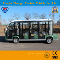 High Quality 11 Seats Electric Enclosed Sightseeing Bus with Ce Certificate